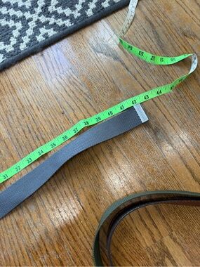 Under Armour Men's Gray Webbing Belt with Fabric Finish